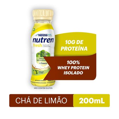 IMAGEM 1-NUTREN FRESH CHA DE LIMÃO 200ML