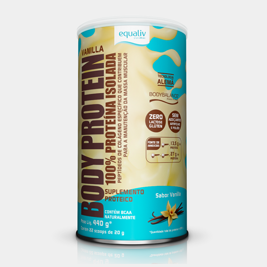 Imagem de EQUALIV BODY PROTEIN VANILLA X440G