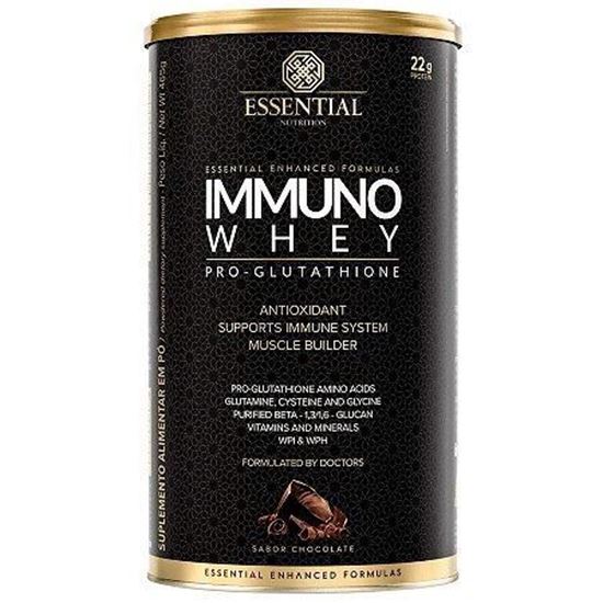 Imagem de IMMUNO WHEY PRO GLUTATHIONE CHOCOLATE LATA 465G ESSENTIAL