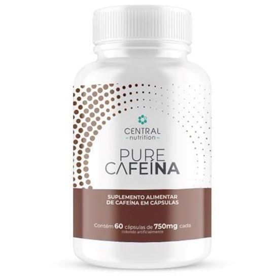 Imagem de CAFEINA - POTE COM 60 SOFTCAPS DE 750 MG - SUPLEMENTO ALIMENTAR DE CAFEINA EM CAPSULAS