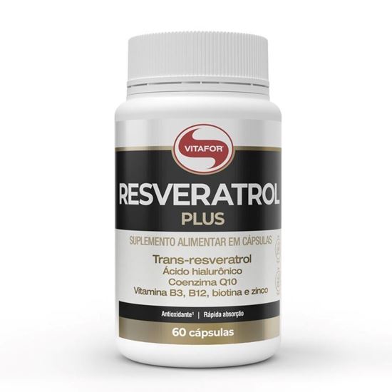 Imagem de RESVERATROL PLUS 60 CAPSULAS 1000MG (CONTEUDO)