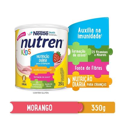 Imagem de NUTREN KIDS 350GR. MORANGO