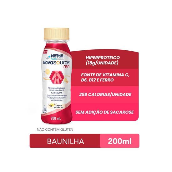 Imagem de NOVASOURCE REN BAUNILHA 200ML BR