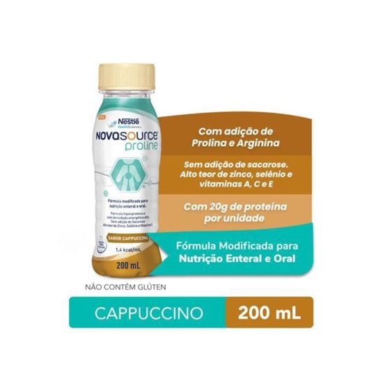 Imagem de NOVASOURCE PROLINE CAPUCCINO 200ML