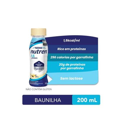 Imagem de NUTREN 1.5 PROTEIN BAUNILHA 200ML