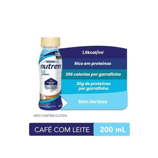 Imagem de NUTREN 1.5 PROTEIN CAFE CLEITE 200ML