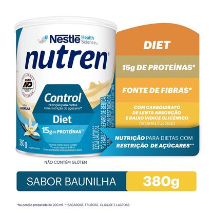 Imagem de NUTREN CONTROL BAUNILHA 380G