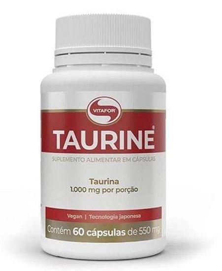 Imagem de TAURINE 60 CAPSULAS 550MG